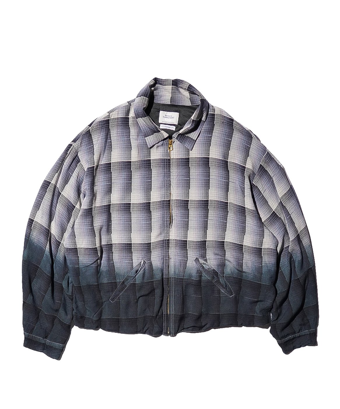 TOWNCRAFT ONE IN THE WORLD 50S ROCKABILLY HAND-DYE JACKET — hand-dyed rockabilly jacket, one of a kind, upcycled