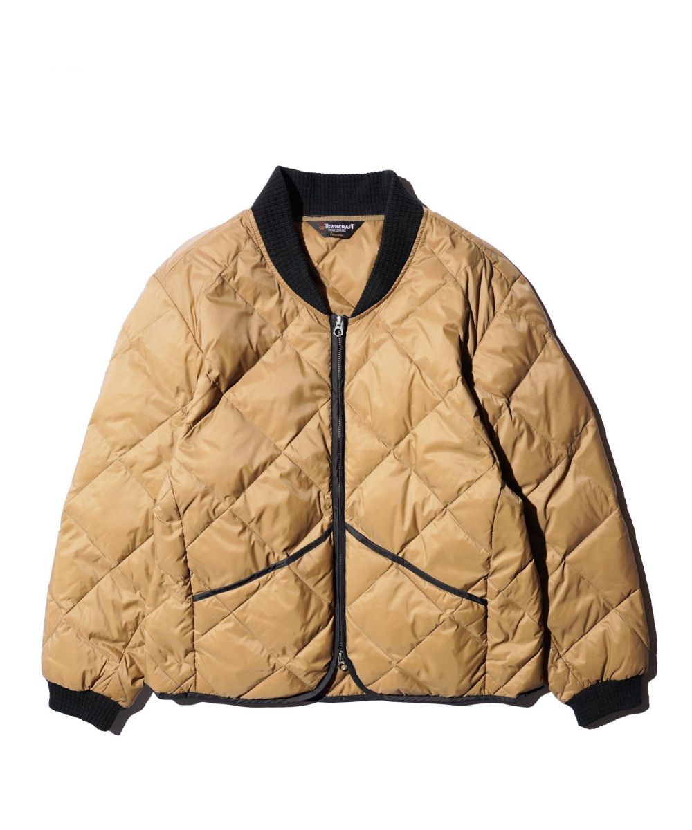 TOWNCRAFT QUILTING LIGHT DOWN JACKET — new arrival