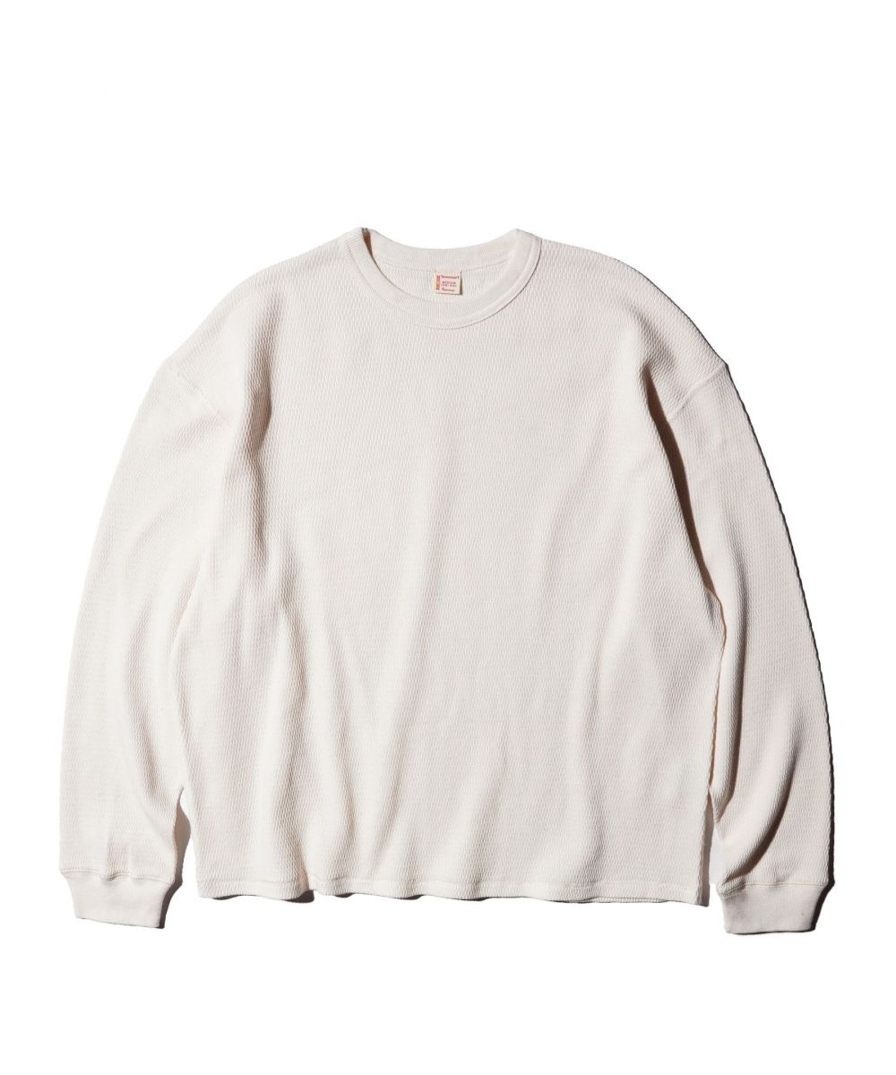 TOWNCRAFT COTTON THERMAL CREW TEE — new arrival