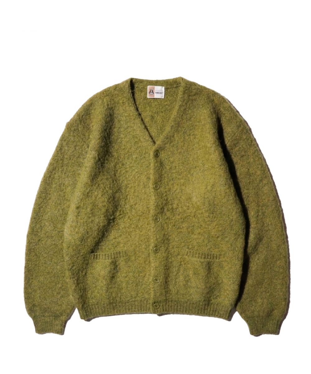 TOWNCRAFT MOHAIR SHAGGY CARDIGAN — new arrival