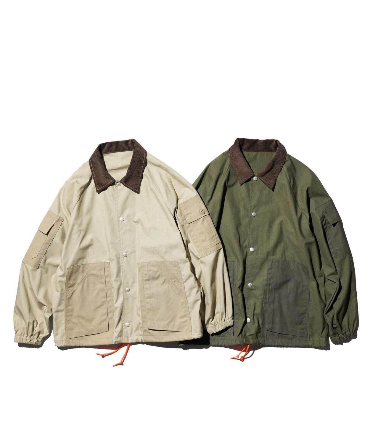 THRIFTY LOOK US MADE UPCYCLE COACHERS JACKET — new arrival