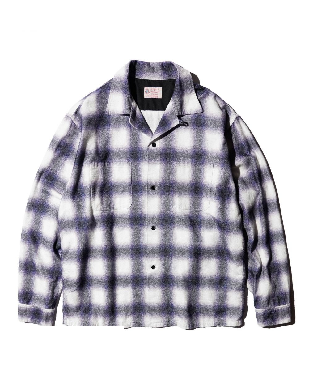 TOWNCRAFT Printed Cotton Nel Ombre Check Shirt 復刻オンブレチェック ネルシャツ 予約