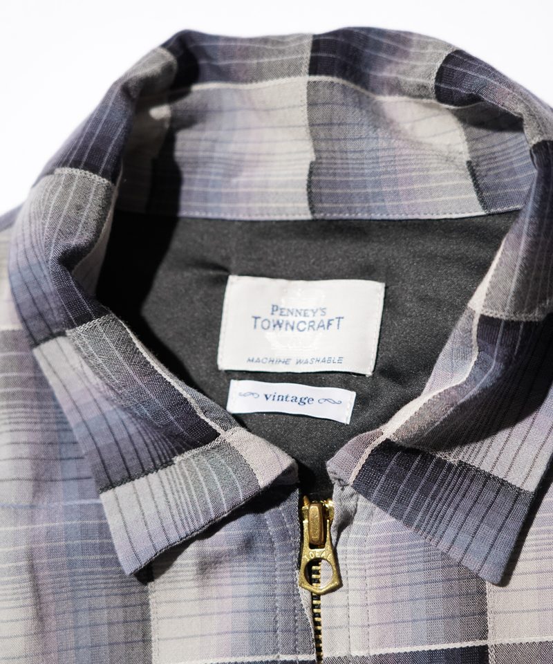 TOWNCRAFT ONE IN THE WORLD 50S ROCKABILLY HAND-DYE JACKET detail
