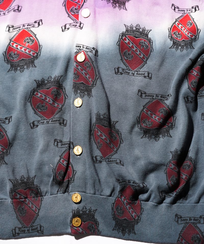 TOWNCRAFT ONE IN THE WORLD PRINTED HAND-DYE COTTON KNIT detail