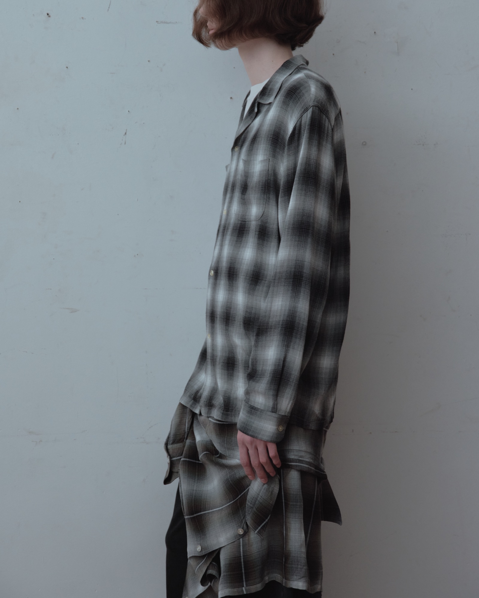 TOWNCRAFT 60s Ombre Loop Collar Shirts